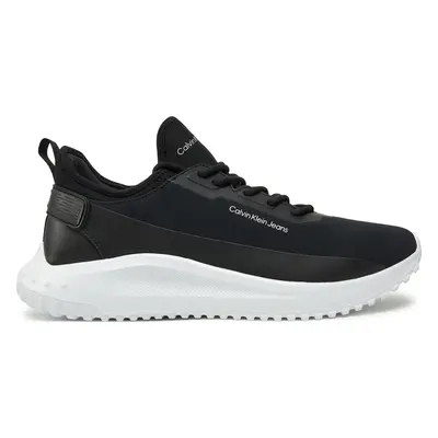 Sneakersy Calvin Klein Jeans Eva Runner Low Inst Hb YM0YM01170 Černá