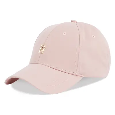 Kšiltovka Tommy Hilfiger Elevated Chic Cap AW0AW17128 Růžová