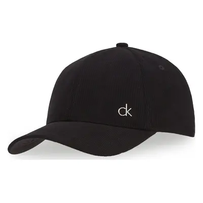 Kšiltovka Calvin Klein Corduroy Cotton Cap K60K612894 Černá