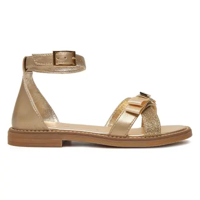 Sandály Tommy Hilfiger Sandal T4A2-33943-0572 M Zlatá