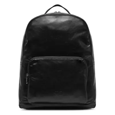 Batoh Calvin Klein Jeans Tumbled Zip Top Backpack43 Pu K50K512989 Černá