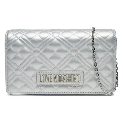 Kabelka LOVE MOSCHINO JC4079PP1MLA196B Stříbrná