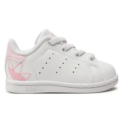 Sneakersy adidas Stan Smith Elastic Lace Kids IF1265 Bílá