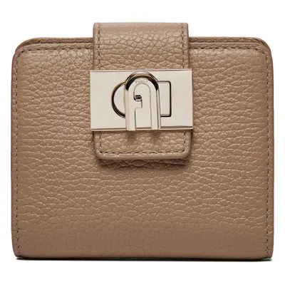 Malá dámská peněženka Furla 1927 M Compact Wallet Bifold Soft WP00424-HSF000-1257S-1007 Šedá