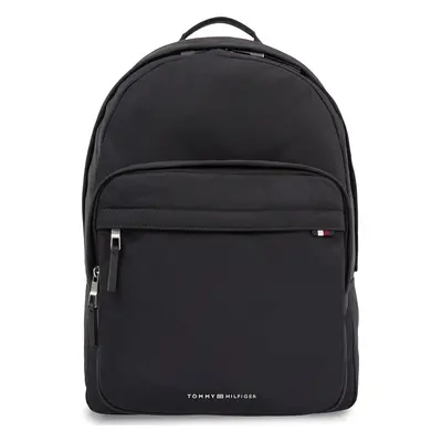 Batoh Tommy Hilfiger Th Signature Backpack AM0AM12214 Černá