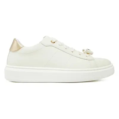 Sneakersy Calvin Klein Jeans Low Cut Lace-Up Sneaker V4A9-83047-0214 S Bílá