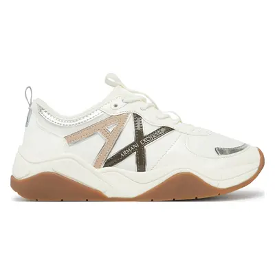 Sneakersy Armani Exchange XDX039 XV311 U423 Bílá