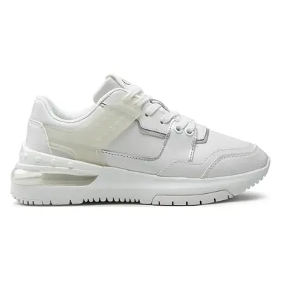 Sneakersy Calvin Klein Jeans Sporty Runner Comfair Laceup Tpu YW0YW00696 Bílá