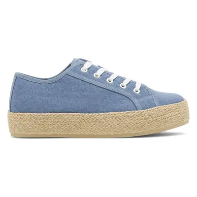 Espadrilky DeeZee WSS21067-01A Modrá