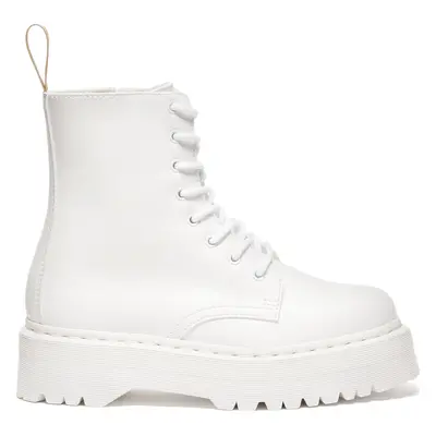 Glády Dr. Martens Vegan Jadon II Mono Bílá