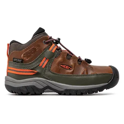 Trekingová obuv Keen Targhee Mid Wp 1026299 Hnědá