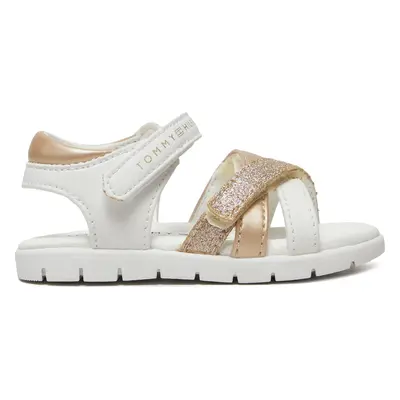 Sandály Tommy Hilfiger Velcro Sandal T1A2-33770-0273 M Bílá