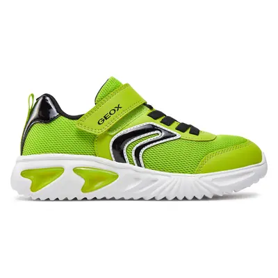 Sneakersy Geox J Assister Boy J45DZC 014CE C3707 D Zelená