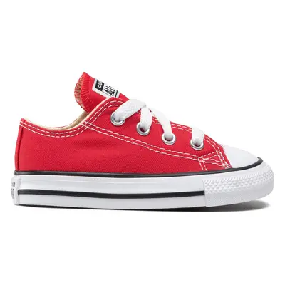 Plátěnky Converse Inf C/T A/S Ox 7J236C Červená