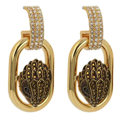 Naušnice Kurt Geiger Eagle Link Drop Earrings 1343361429 Zlatá