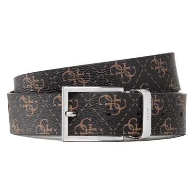 Pánský pásek Guess Vezzola Belt BM7541 LEA35 Hnědá