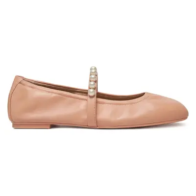 Baleríny Stuart Weitzman Goldie Ballet SF896 Béžová