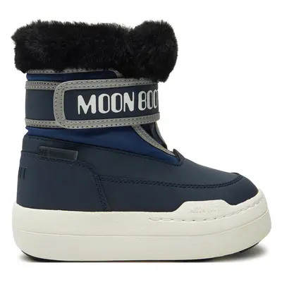 Sněhule Moon Boot Junior Park Strap 80D3440030 Tmavomodrá