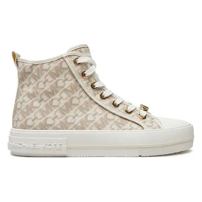 Plátěnky MICHAEL Michael Kors Evy High Top 43F4EYFE5B Béžová