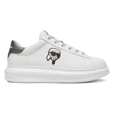 Sneakersy KARL LAGERFELD Kapri KL52531M Bílá