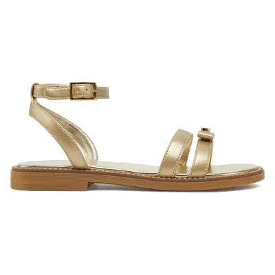 Sandály Calvin Klein Jeans Sandal V4A2-83052-1322 Zlatá