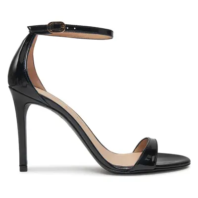 Sandály Stuart Weitzman Nudist II Sandal SJ995 Černá