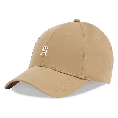 Kšiltovka Tommy Hilfiger Elevated Chic Cap AW0AW17128 Khaki