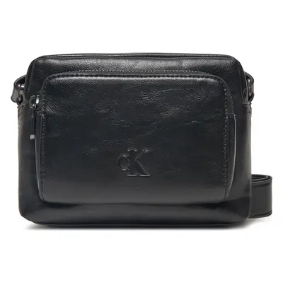 Brašna Calvin Klein Jeans Tumbled Camera Bag Pu K50K512988 Černá