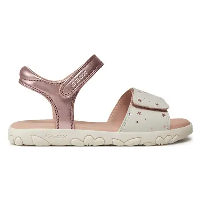 Sandály Geox J Sandal Haiti Girl J028ZA 007NF C8283 S Růžová