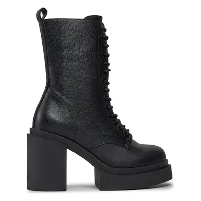 Polokozačky Bronx Ankle boots 34290-U Černá