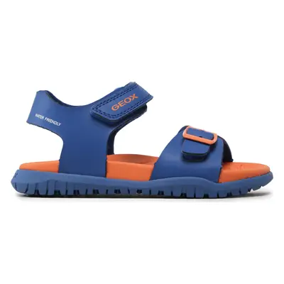 Sandály Geox J Sandal Fusbetto Bo J35HMA000BCC0685 S Tmavomodrá