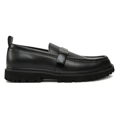 Mokasíny Calvin Klein Jeans Eva Apron Loafer Hdw YM0YM01252 Černá