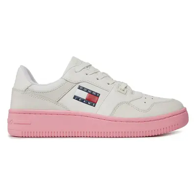 Sneakersy Tommy Jeans Tjw Retro Basket Ess EN0EN02505 Růžová