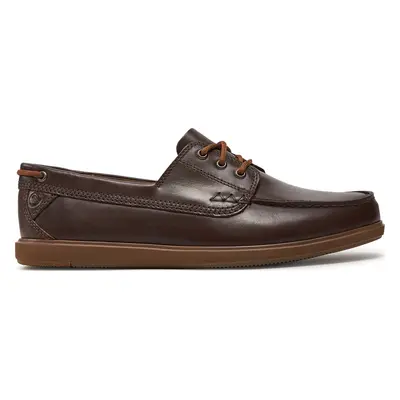 Mokasíny Clarks Bratton Boat 26176095 Hnědá