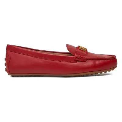 Mokasíny LAUREN RALPH LAUREN Barnsbury 802852847021 Červená