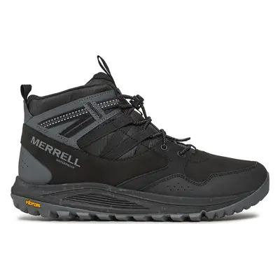 Trekingová obuv Merrell Nova Sneaker Boot Bungee Mid Wp J067109 Černá