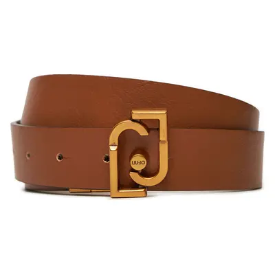 Dámský pásek Liu Jo Ecs Hips Belt 3 Cm AF4306 E0022 Hnědá