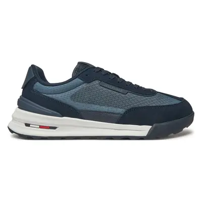 Sneakersy Tommy Hilfiger Retro Runner FM0FM05328 Tmavomodrá