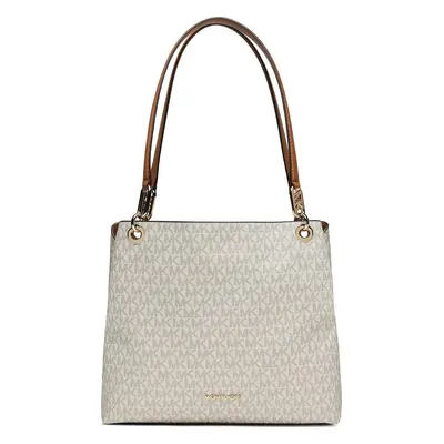 Kabelka MICHAEL Michael Kors Kensington 30F3G8KT7B Écru