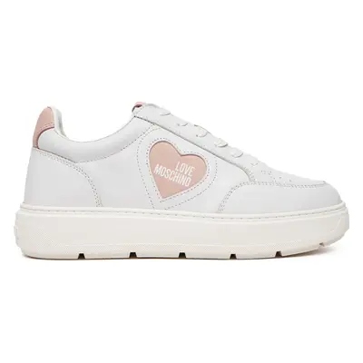 Sneakersy LOVE MOSCHINO JA15154G1MIA110B Bílá