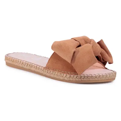 Espadrilky Manebi Sandals With Bow W 1.1 J0 Hnědá