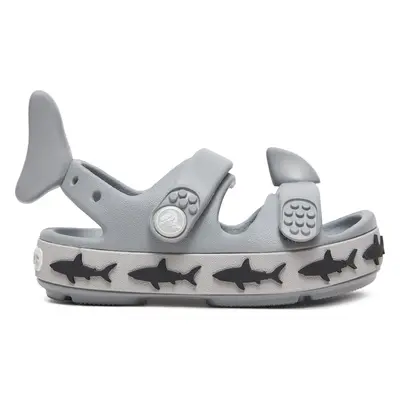 Sandály Crocs Crocband Cruiser Shark Sandal T 210031 Šedá