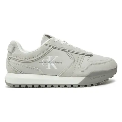 Sneakersy Calvin Klein Jeans Toothy Runner Irregular Lines YM0YM00624 Šedá