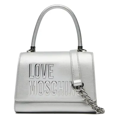 Kabelka LOVE MOSCHINO JC4024PP1MKD196B Stříbrná