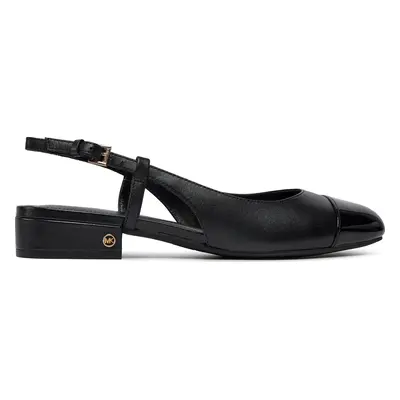 Sandály MICHAEL Michael Kors Perla Flex Sling Flat 40R4PLFP1L Černá