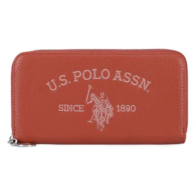 Velká dámská peněženka U.S. Polo Assn. WIUXT8413WVP Oranžová