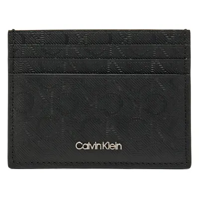 Pouzdro na kreditní karty Calvin Klein Ck Must Mono Cardholder 6cc K50K512701 Černá