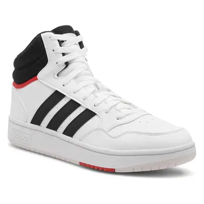 Sneakersy adidas HOOPS 3.0 MID GY5543 Bílá