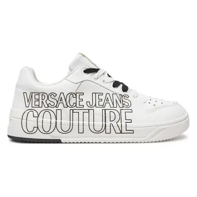 Sneakersy Versace Jeans Couture 77YA3SJ5 ZP346 Bílá