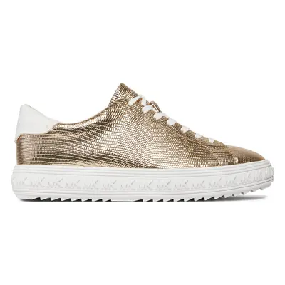 Sneakersy MICHAEL Michael Kors Grove Lace Up 43R4GVFS1M Zlatá